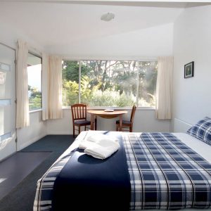 An image of the accommodation units at The Abbey, Raymond Island Australia